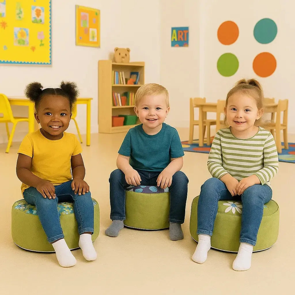 Olive Beany Buffet Set of 3-Olive Beany Buffet Set of 3