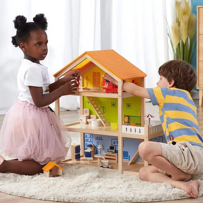 Open-Plan 3 Storey Wooden House-Open-Plan 3 Storey Wooden House