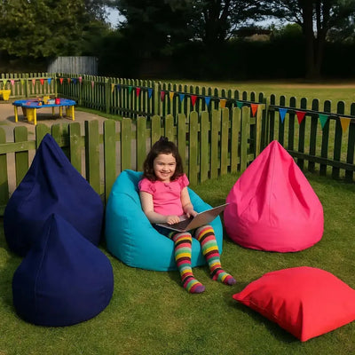 Outdoor Beanbags Pack of 4-Outdoor Beanbags Pack of 4
