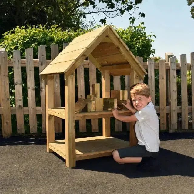 Outdoor Building Blocks House-Outdoor Building Blocks House