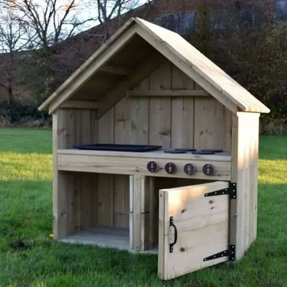 Outdoor Messy Mud Kitchen-Outdoor Messy Mud Kitchen