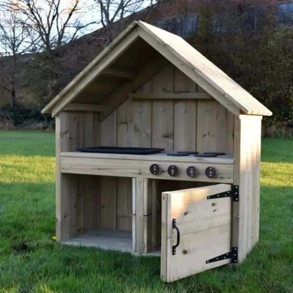 Outdoor Messy Mud Kitchen-Outdoor Messy Mud Kitchen