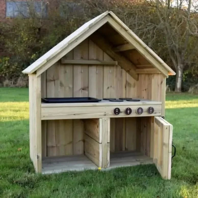 Outdoor Messy Mud Kitchen-Outdoor Messy Mud Kitchen