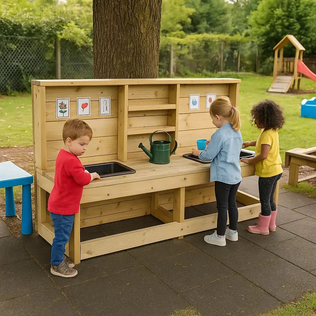 Outdoor Messy Play Station-Outdoor Messy Play Station