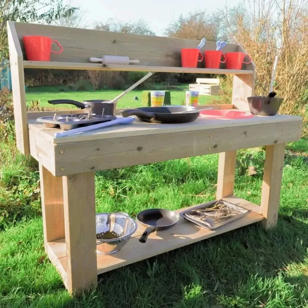 Outdoor Mud Pie Kitchen-Outdoor Mud Pie Kitchen