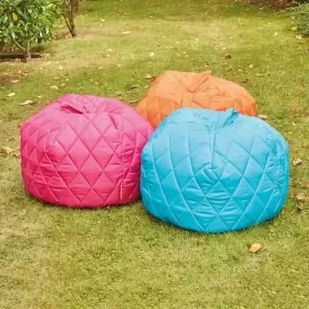 Outdoor Quilted Beanbags 4pk-Outdoor Quilted Beanbags 4pk