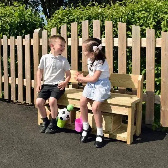 Outdoor Storage Buddy Bench-Outdoor Storage Buddy Bench