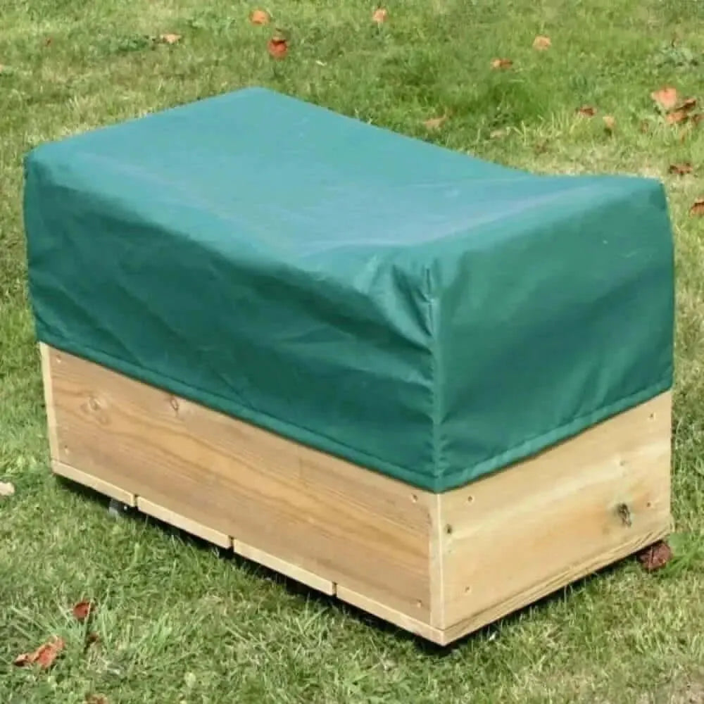 Outdoor Storage Cart with Cover-Outdoor Storage Cart with Cover