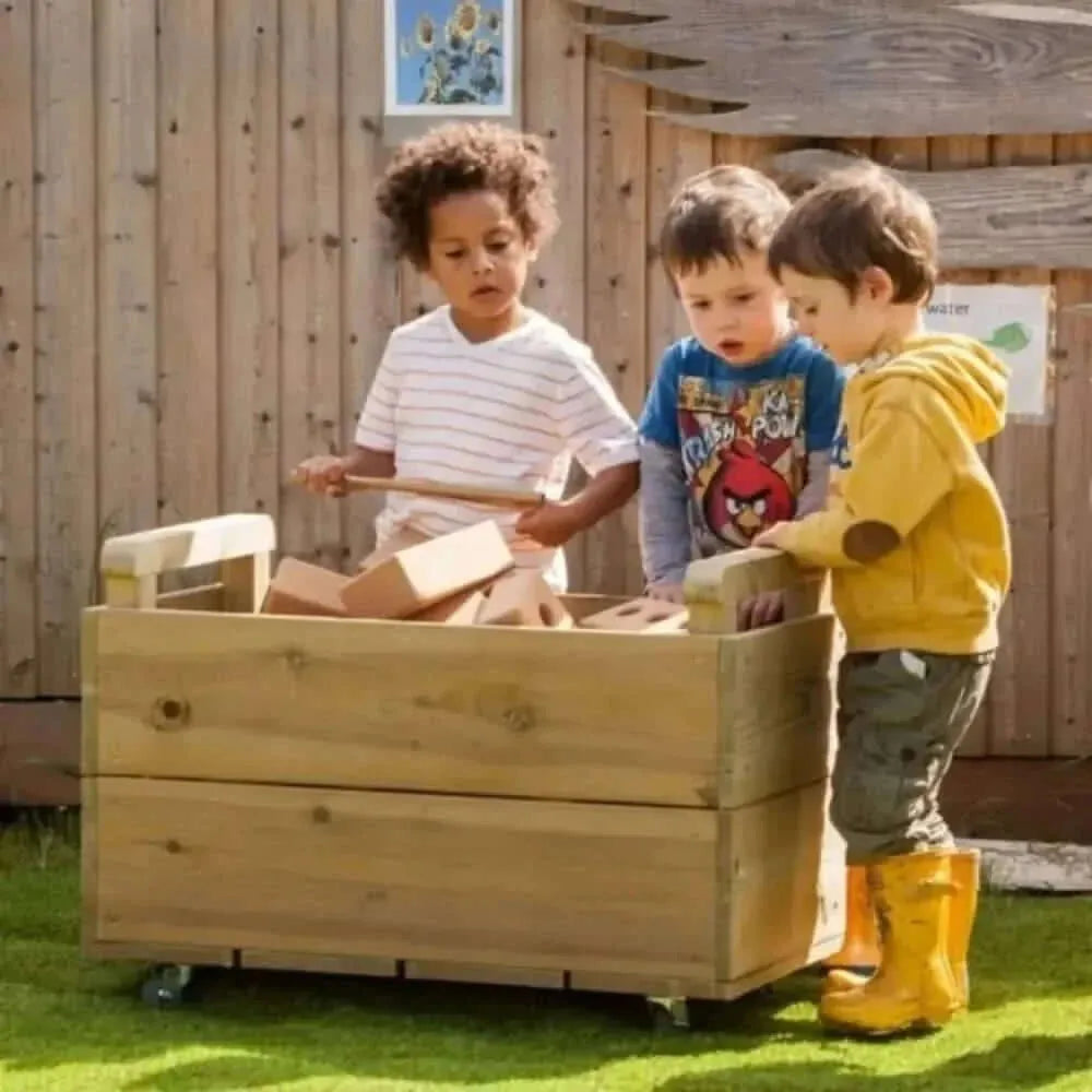 Outdoor Storage Cart with Cover-Outdoor Storage Cart with Cover