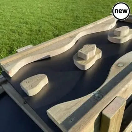 Outdoor Water Chute and Tuff Tray Table-Outdoor Water Chute and Tuff Tray Table