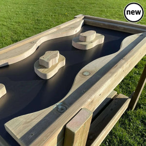 Outdoor Water Chute and Tuff Tray Table-Outdoor Water Chute and Tuff Tray Table