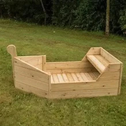 Outdoor Wooden Adventure Boat-Outdoor Wooden Adventure Boat