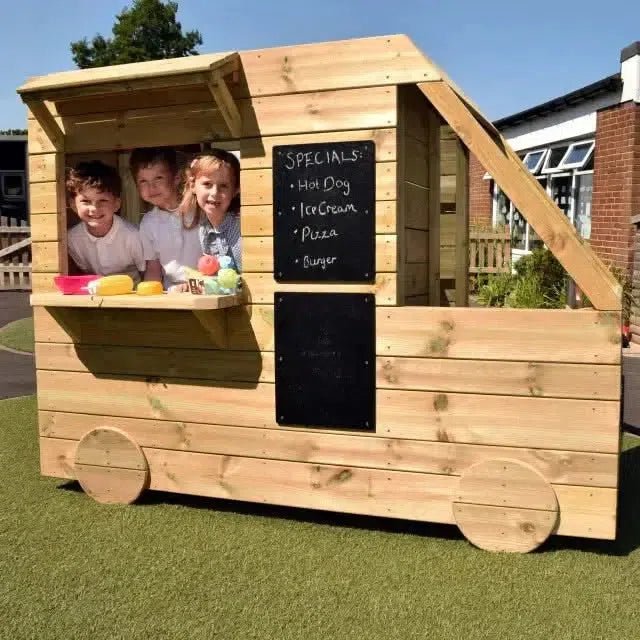 Outdoor Wooden Food Hut-Outdoor Wooden Food Hut