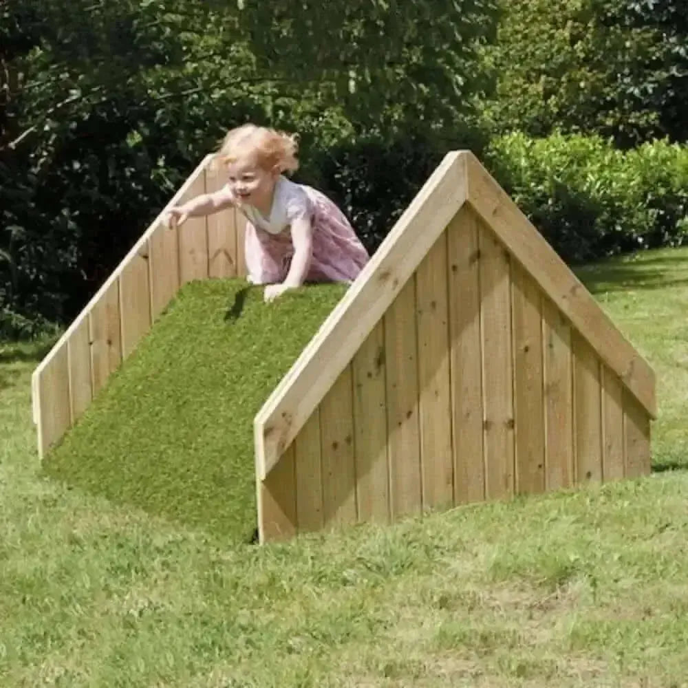 Outdoor Wooden Hill Climb-Outdoor Wooden Hill Climb