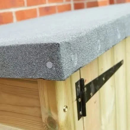 Outdoor Wooden Lockable Storage Cubby-Outdoor Wooden Lockable Storage Cubby