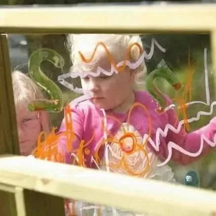 Outdoor Wooden Mark Making Den-Outdoor Wooden Mark Making Den