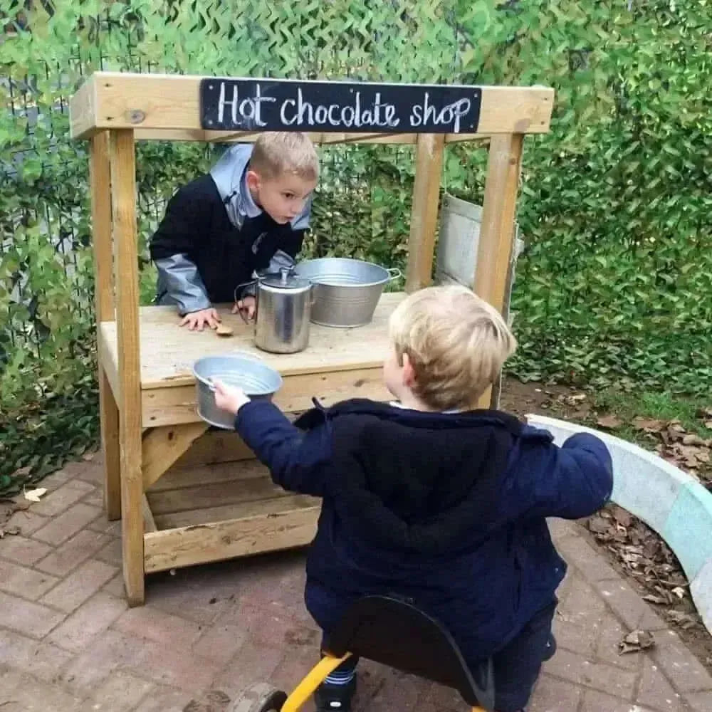 Outdoor Wooden Play Shop-Outdoor Wooden Play Shop