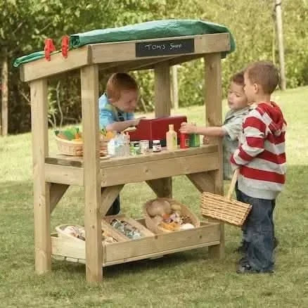 Outdoor Wooden Play Shop-Outdoor Wooden Play Shop