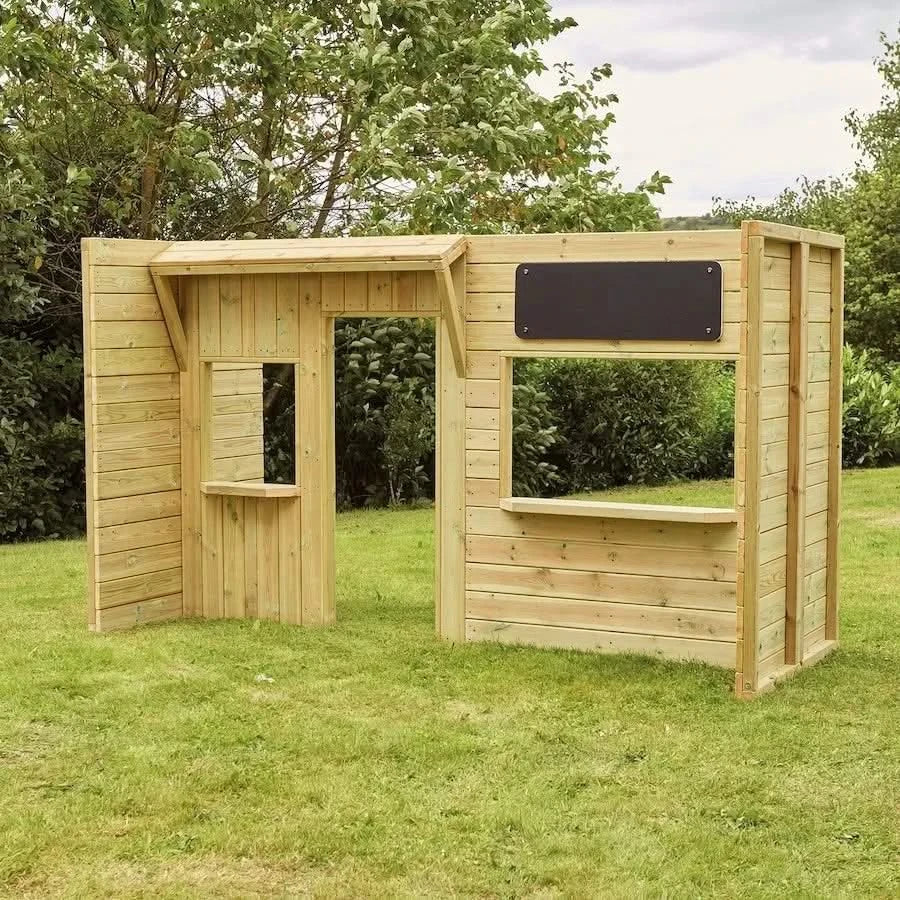 Outdoor Wooden Role Play Market Place-Outdoor Wooden Role Play Market Place