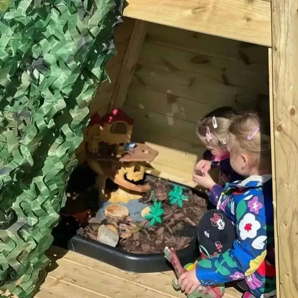 Outdoor Wooden Teepee-Outdoor Wooden Teepee