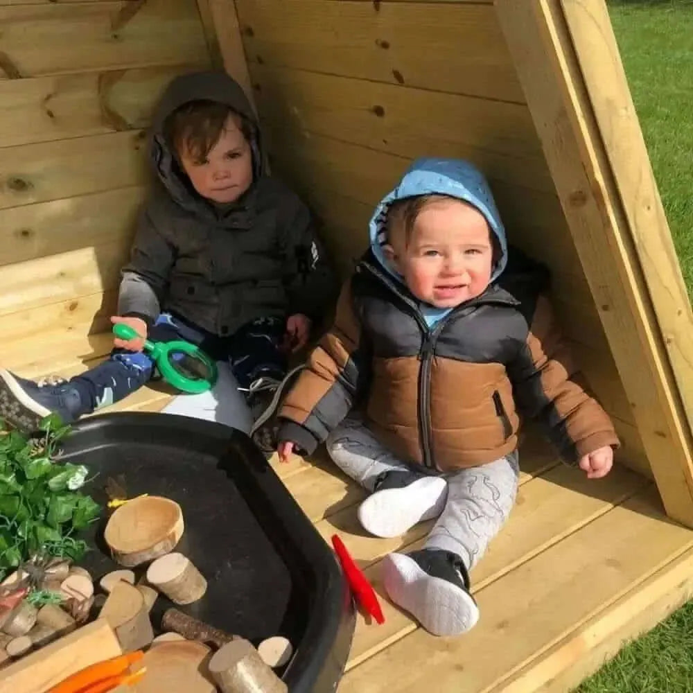 Outdoor Wooden Teepee-Outdoor Wooden Teepee