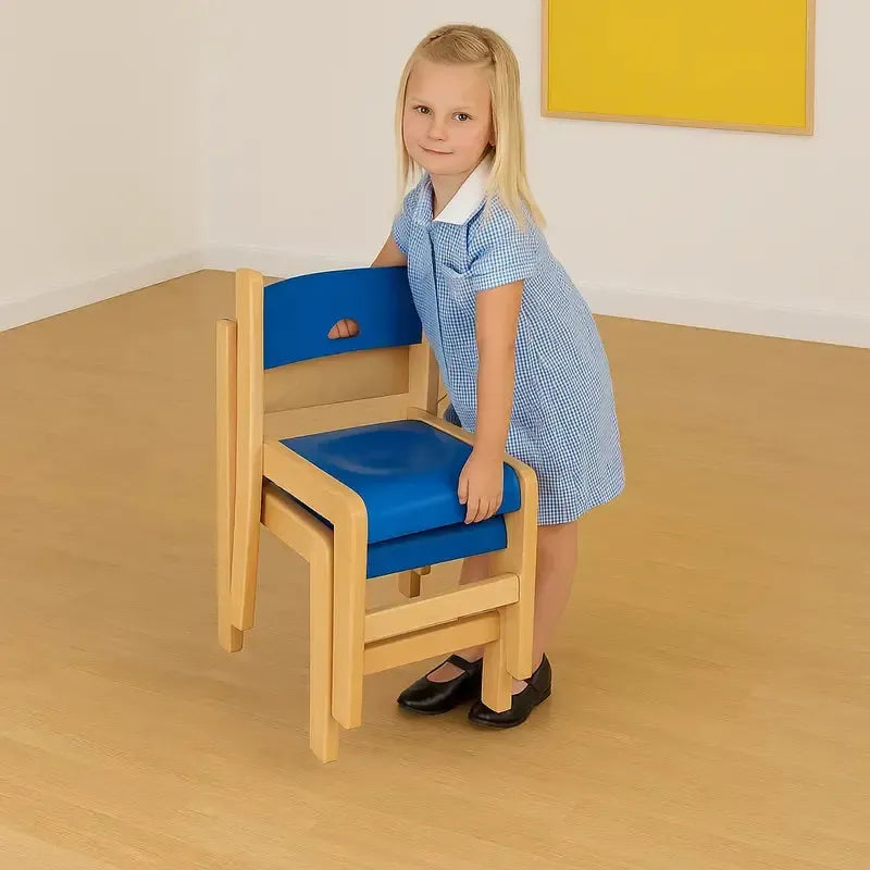 Pack of 2 Tuf Class Wooden Chairs-Pack of 2 Tuf Class Wooden Chairs