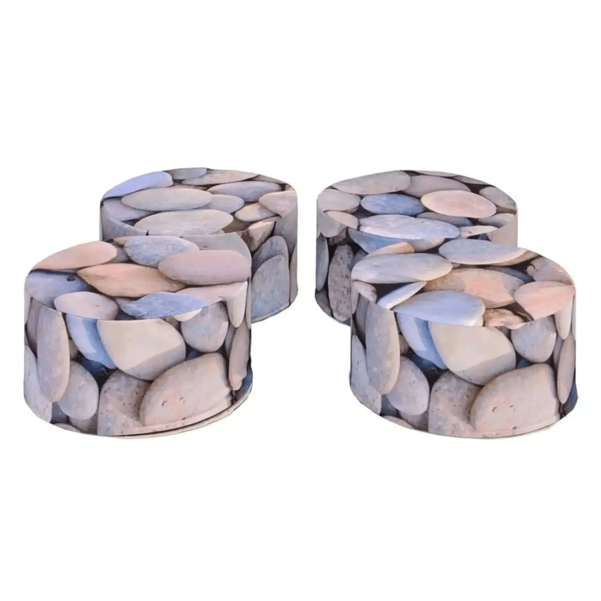 Pebble Buffets Seat Set-Pebble Buffets Seat Set