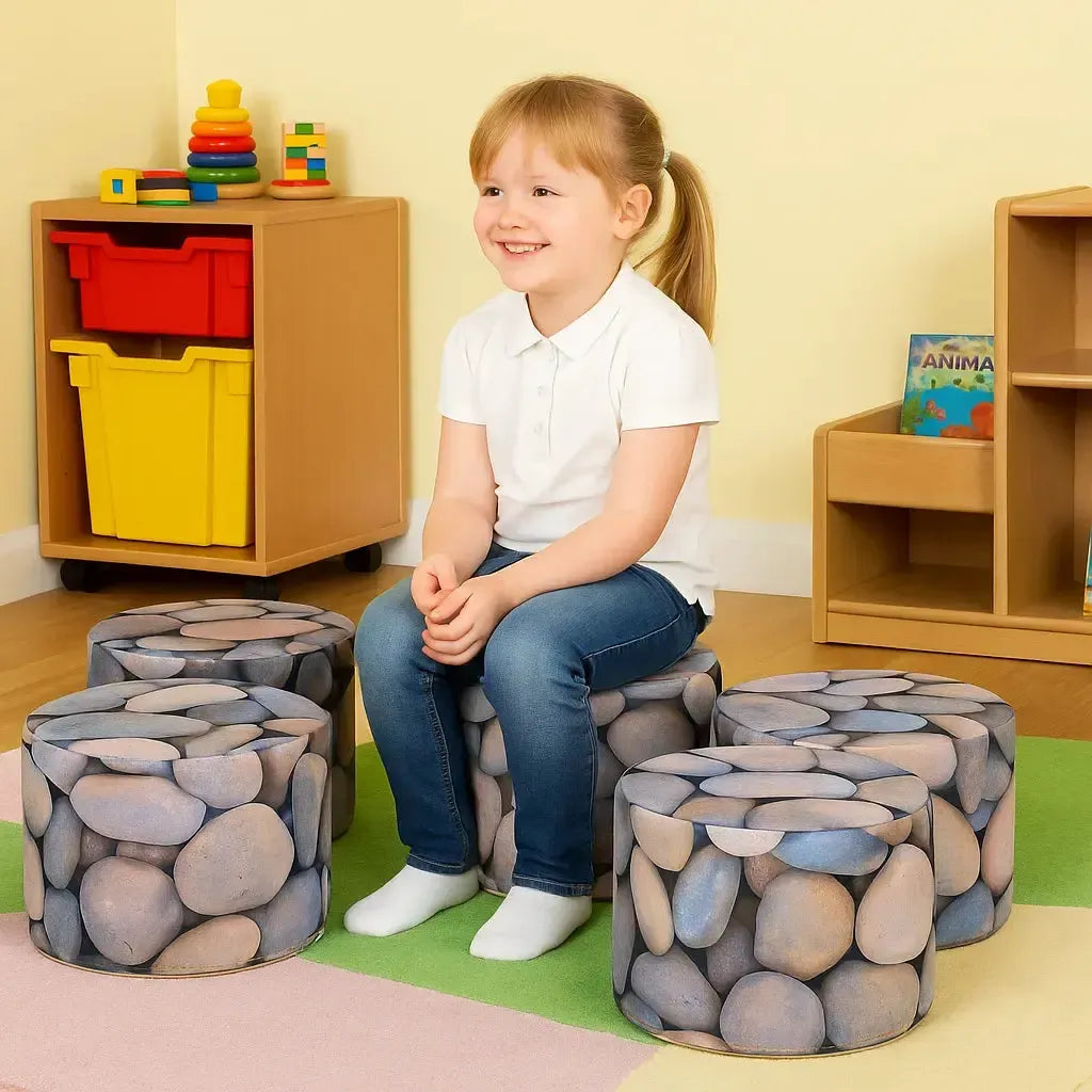Pebble Buffets Seat Set-Pebble Buffets Seat Set