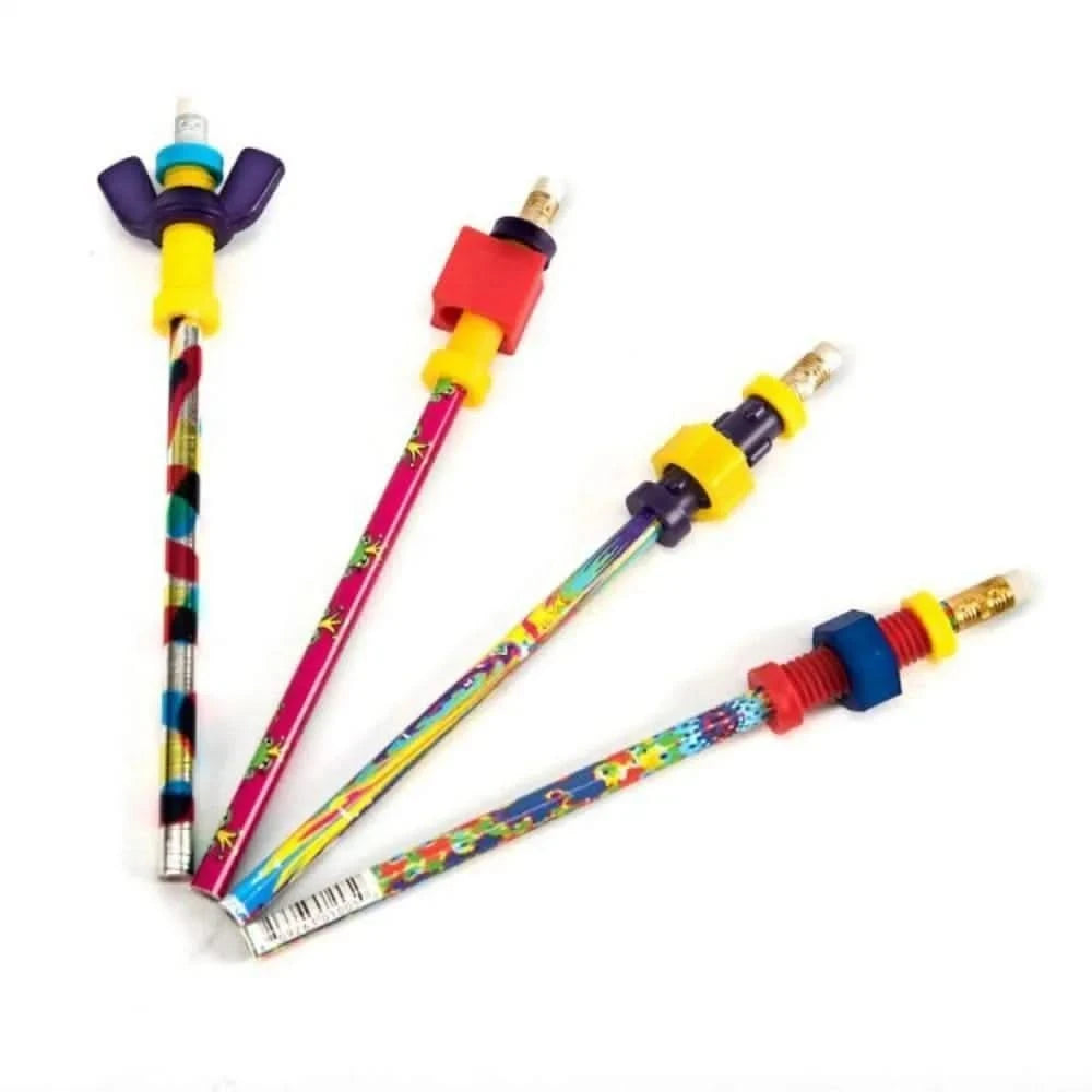 Pencil Fidget Toppers 4pk-Pencil Fidget Toppers 4pk
