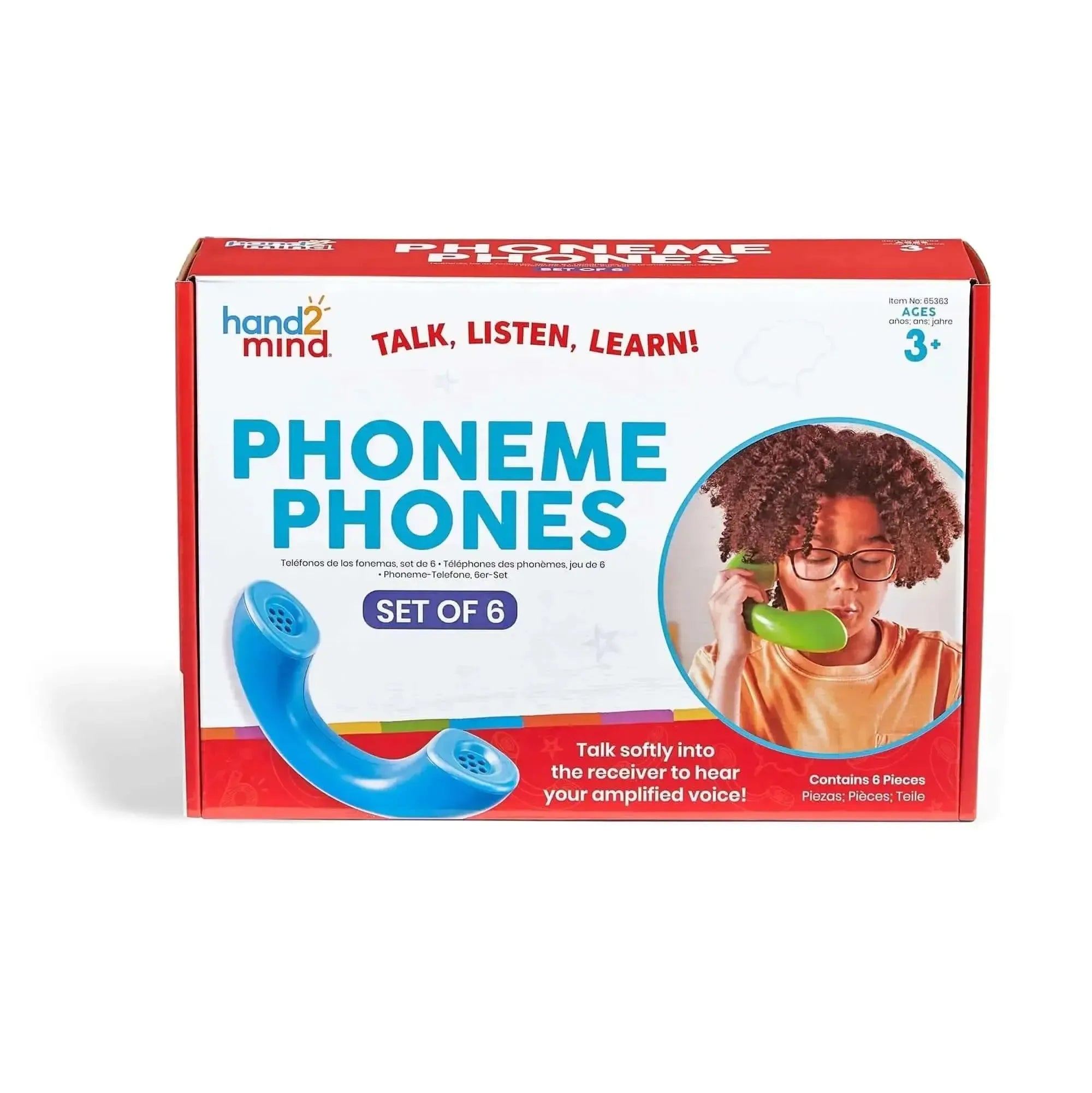 Phoneme Phone Set of 6-Phoneme Phone Set of 6