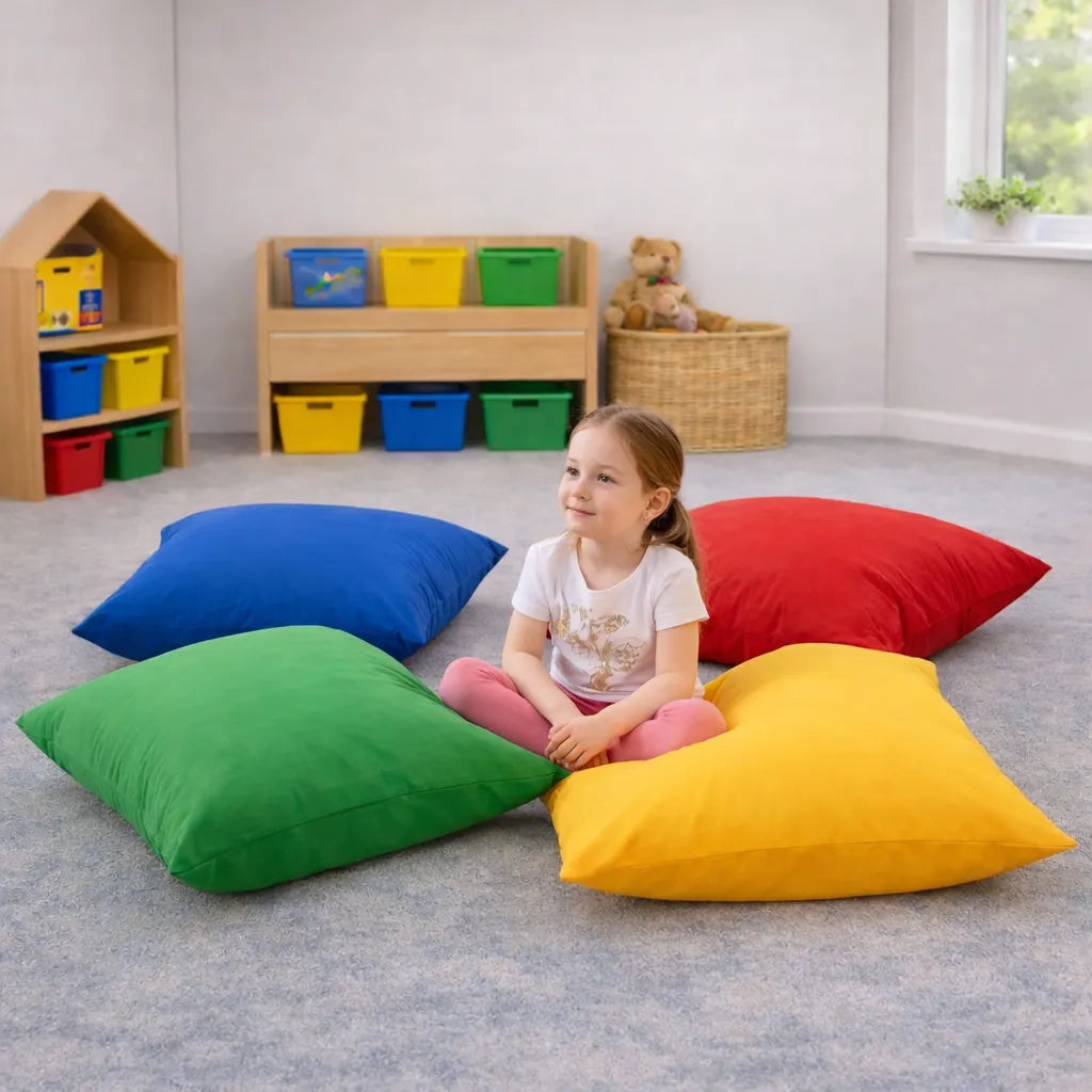 Plain Cushion Large Pack of 4-Plain Cushion Large Pack of 4