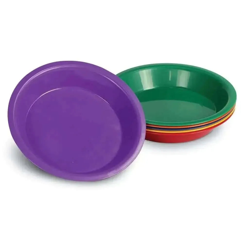 Plastic Rainbow Colour Sorting Bowls 6pk-Plastic Rainbow Colour Sorting Bowls 6pk
