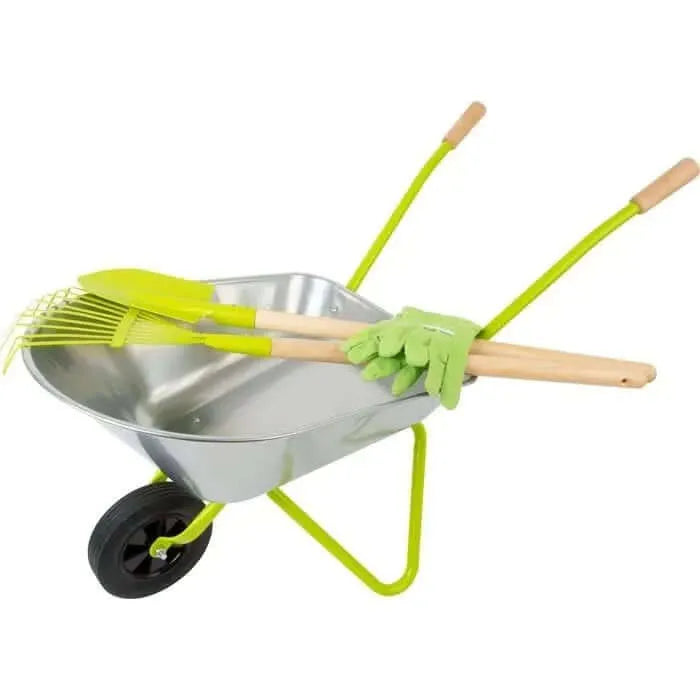 Play Wheelbarrow with Gardening Tools-Play Wheelbarrow with Gardening Tools
