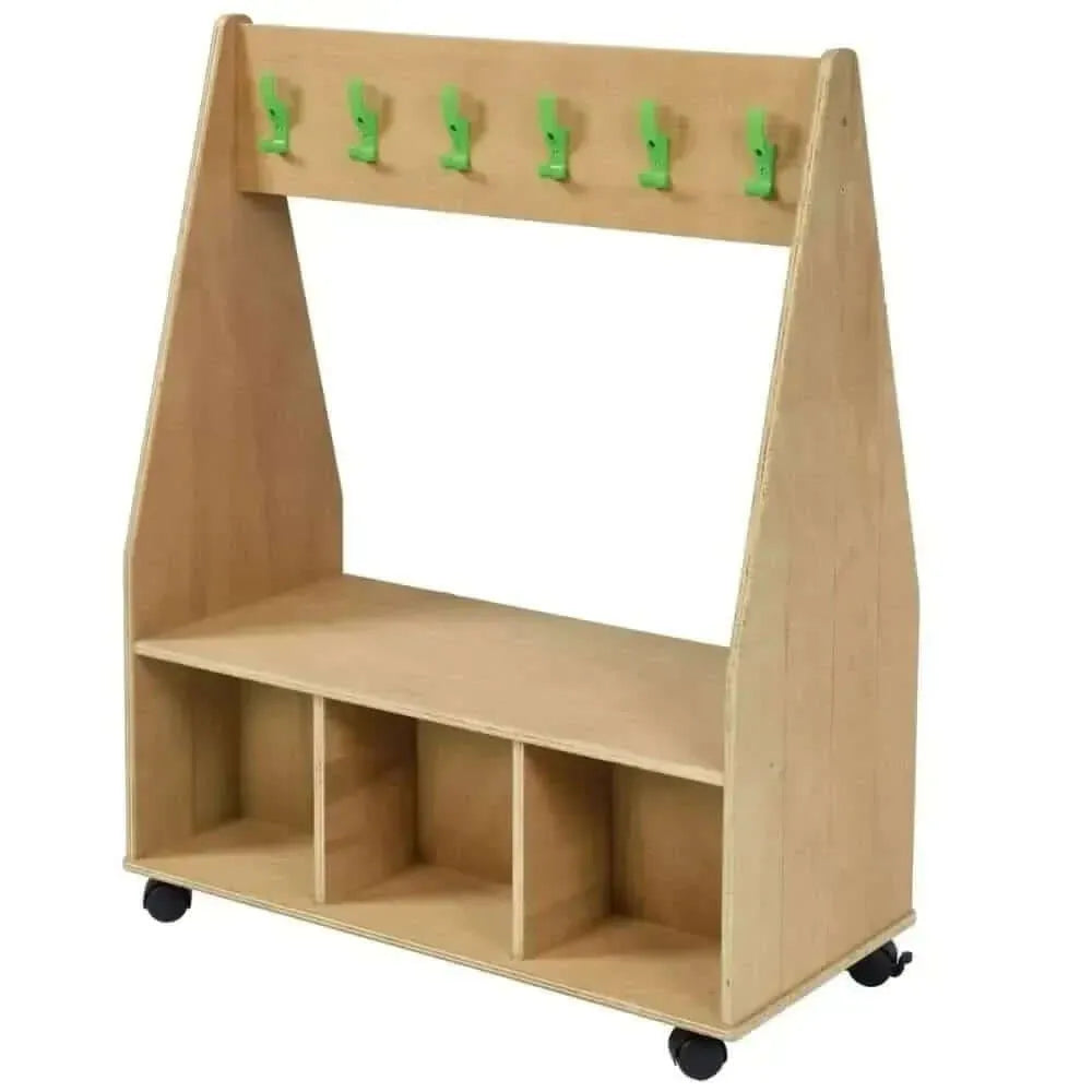 Playescapes Freestanding Cloakroom Unit-Playescapes Freestanding Cloakroom Unit