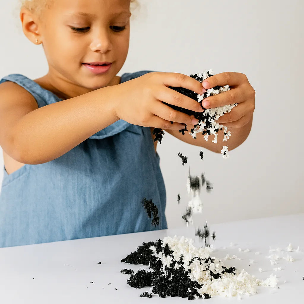 Playfoam Pluffle Twist Black & White-Playfoam Pluffle Twist Black & White