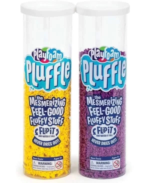 Playfoam Pluffle Yellow and Purple 2 Pack-Playfoam Pluffle Yellow and Purple 2 Pack