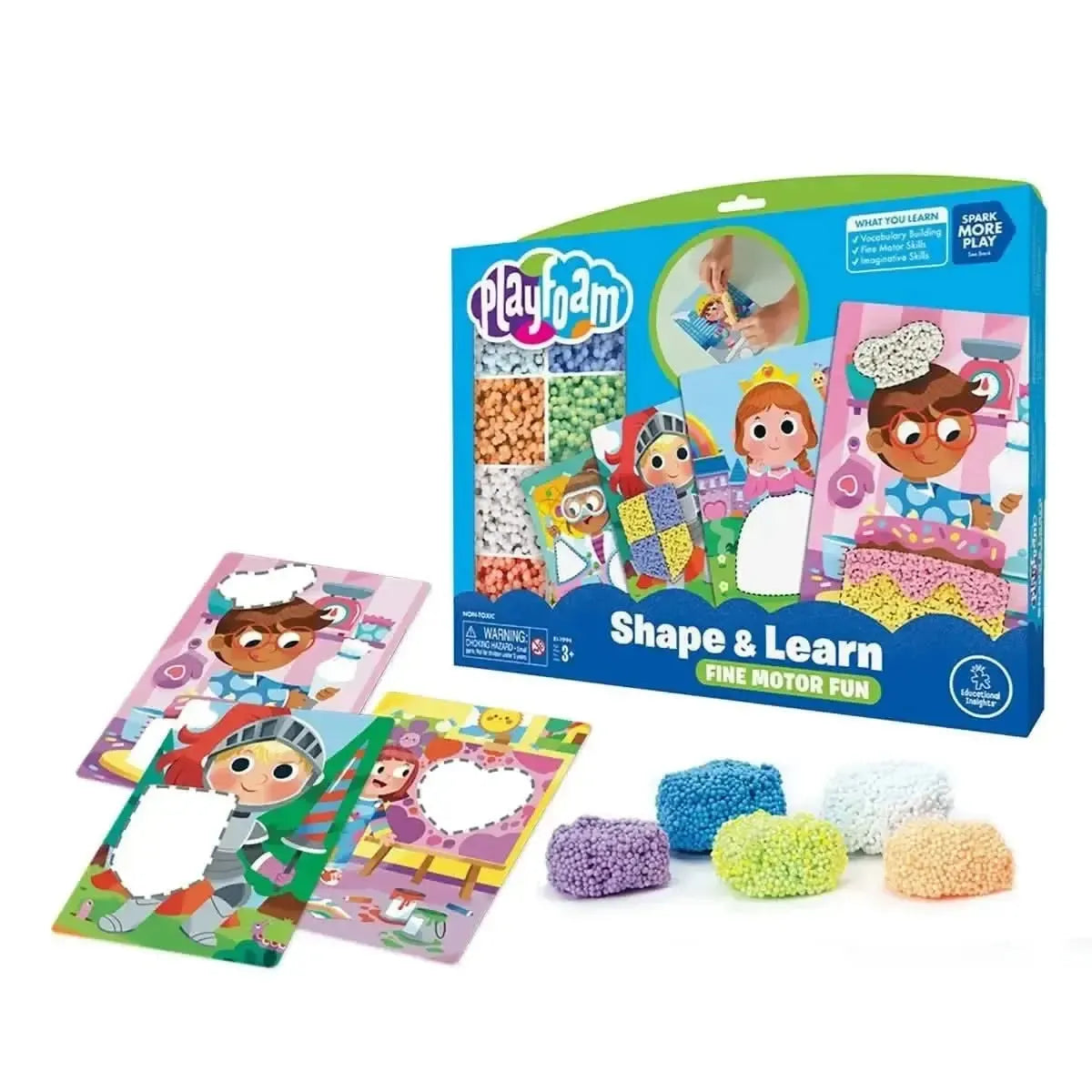 Playfoam® Shape & Learn Fine Motor Fun-Playfoam® Shape & Learn Fine Motor Fun