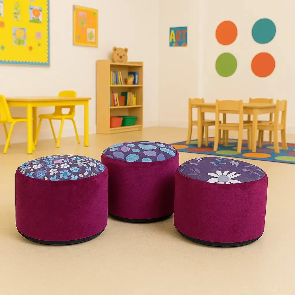 Plum Beany Buffet Set of 3-Plum Beany Buffet Set of 3