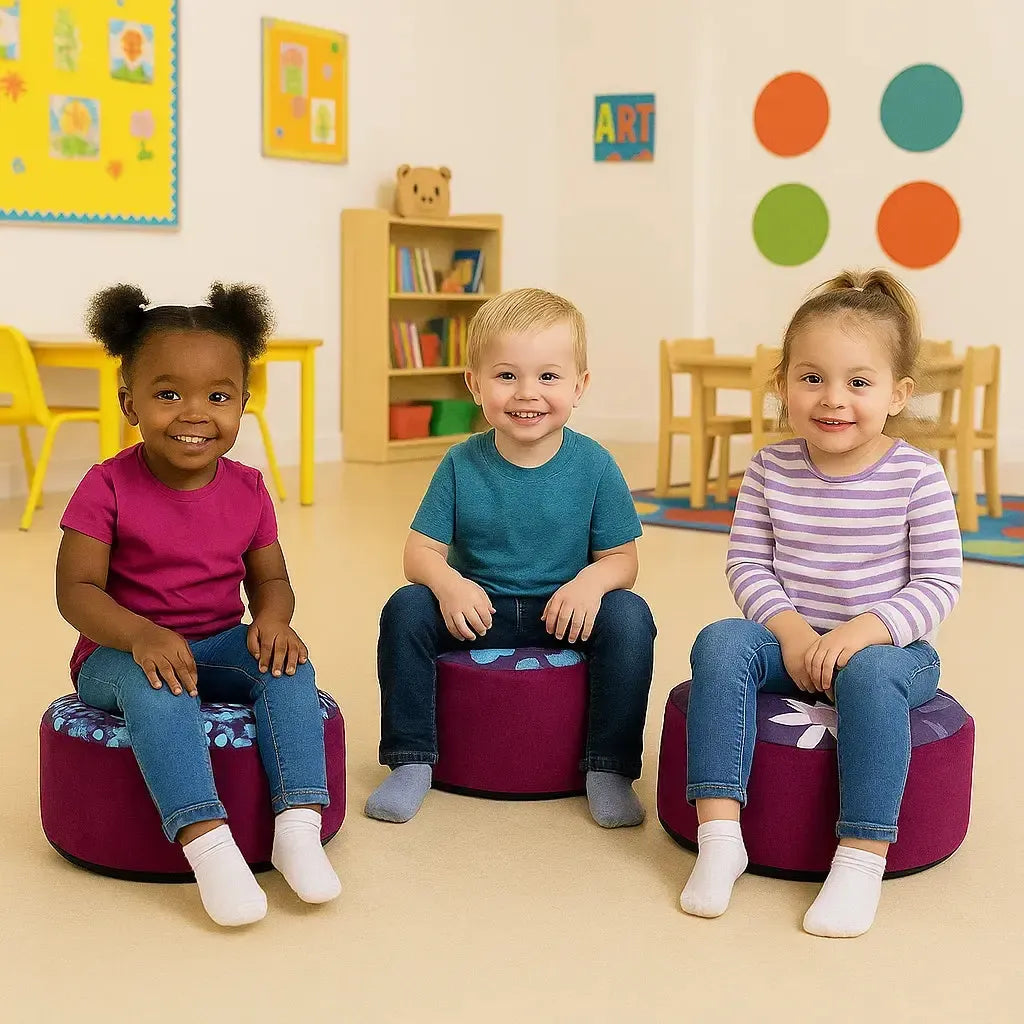 Plum Beany Buffet Set of 3-Plum Beany Buffet Set of 3