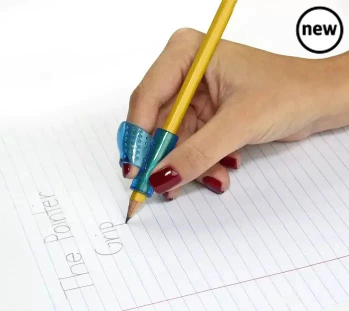 Pointer Pencil Grip - Pack of 6, The Pointer Grip is designed for proper pencil grip development. The Pointer Pencil Grip is recommended particularly for the Early Childhood stage. The Pointer Grip offers the perfect support for the pointer finger, and once that position is secured, the other two fingers will find naturally the correct position. The Pointer Grip is the optimal aid that will point the handwriting in the right direction! Pointer Pencil Grip The Pointer Grip by Pencil Grip Inc. – Promotes the 