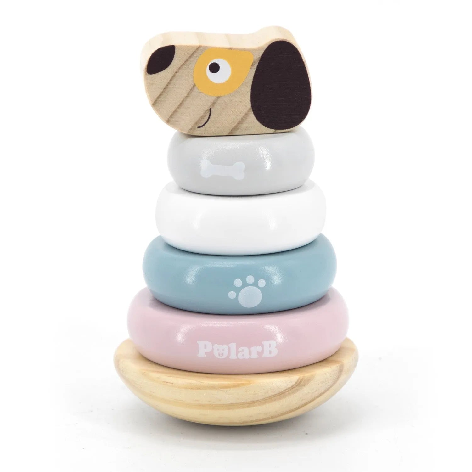PolarB Wooden Stacking Puppy-PolarB Wooden Stacking Puppy