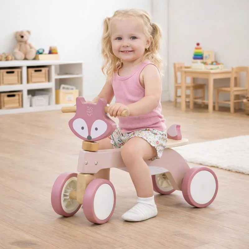PolarB Wooden Trike Fox-PolarB Wooden Trike Fox