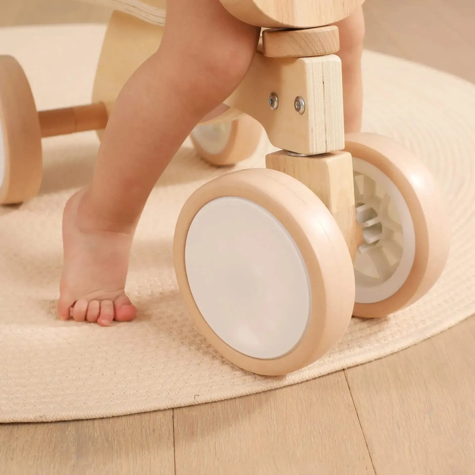 PolarB Wooden Trike Polar Bear-PolarB Wooden Trike Polar Bear