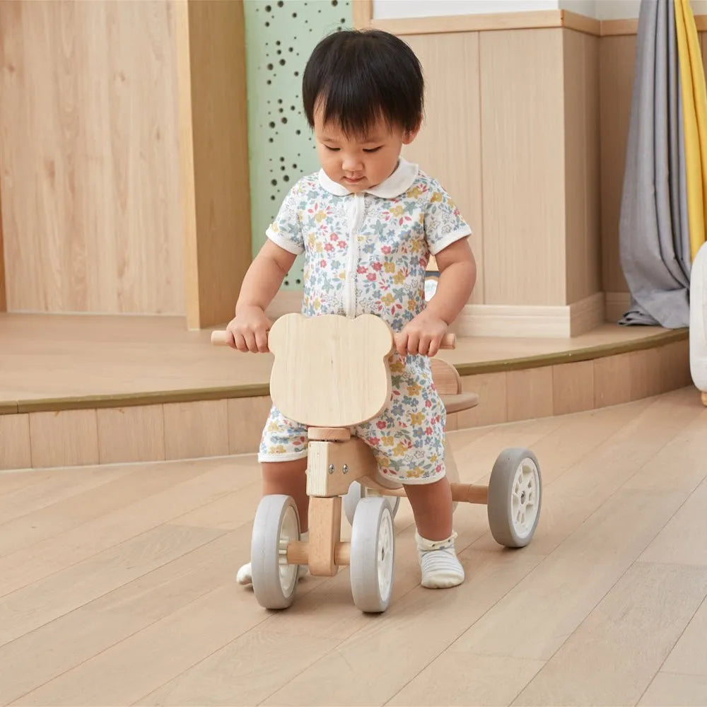PolarB Wooden Trike Polar Bear-PolarB Wooden Trike Polar Bear