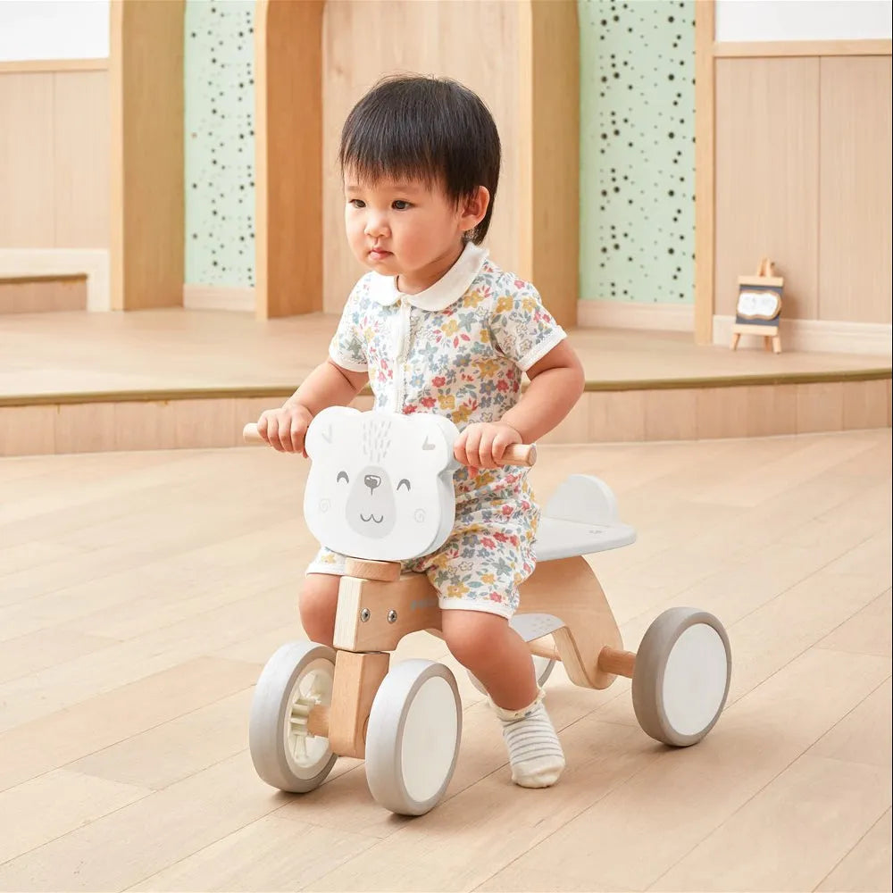 PolarB Wooden Trike Polar Bear-PolarB Wooden Trike Polar Bear