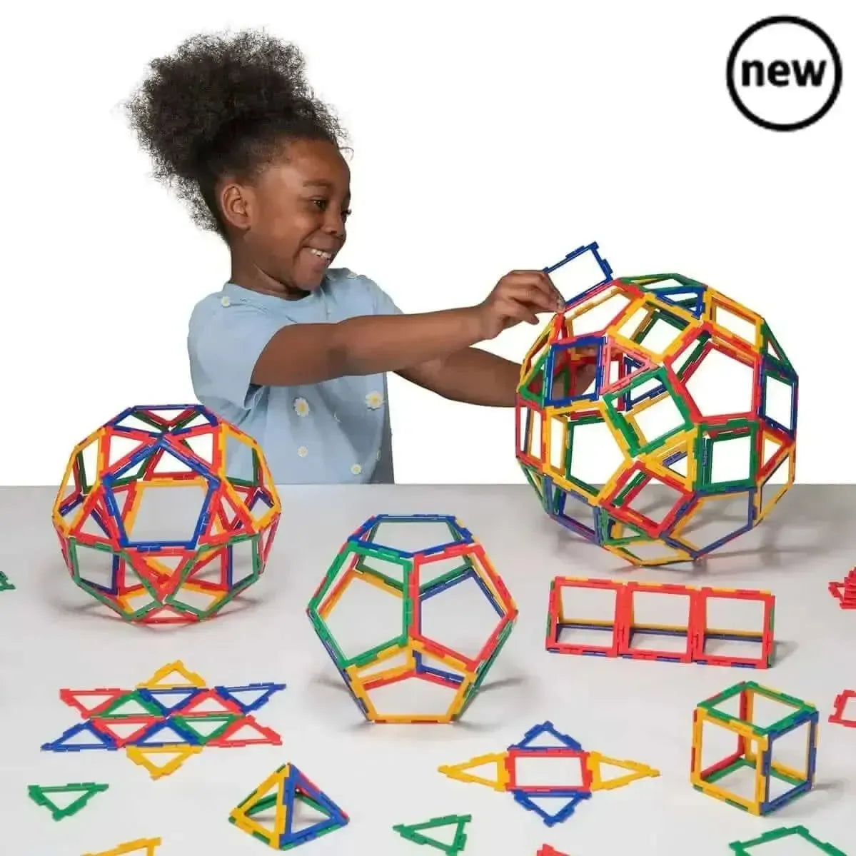 Polydron Frameworks Basic Set 280 Pieces-Polydron Frameworks Basic Set 280 Pieces