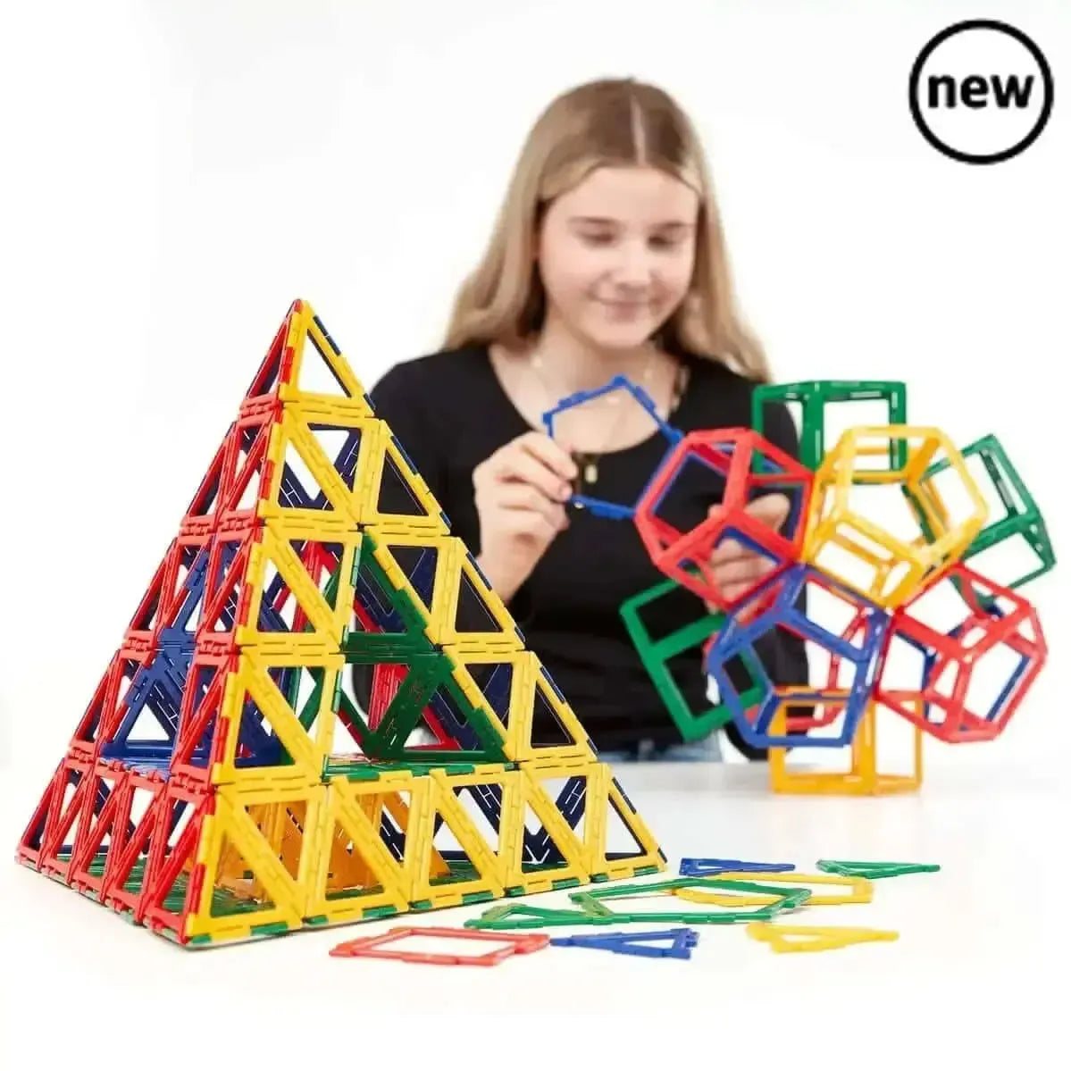 Polydron Frameworks Basic Set 280 Pieces-Polydron Frameworks Basic Set 280 Pieces