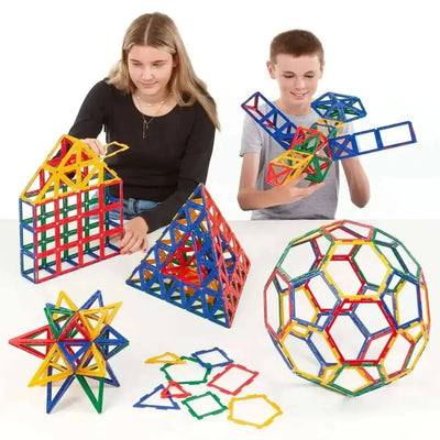 Polydron Frameworks Multi Pack 460 Pieces-Polydron Frameworks Multi Pack 460 Pieces