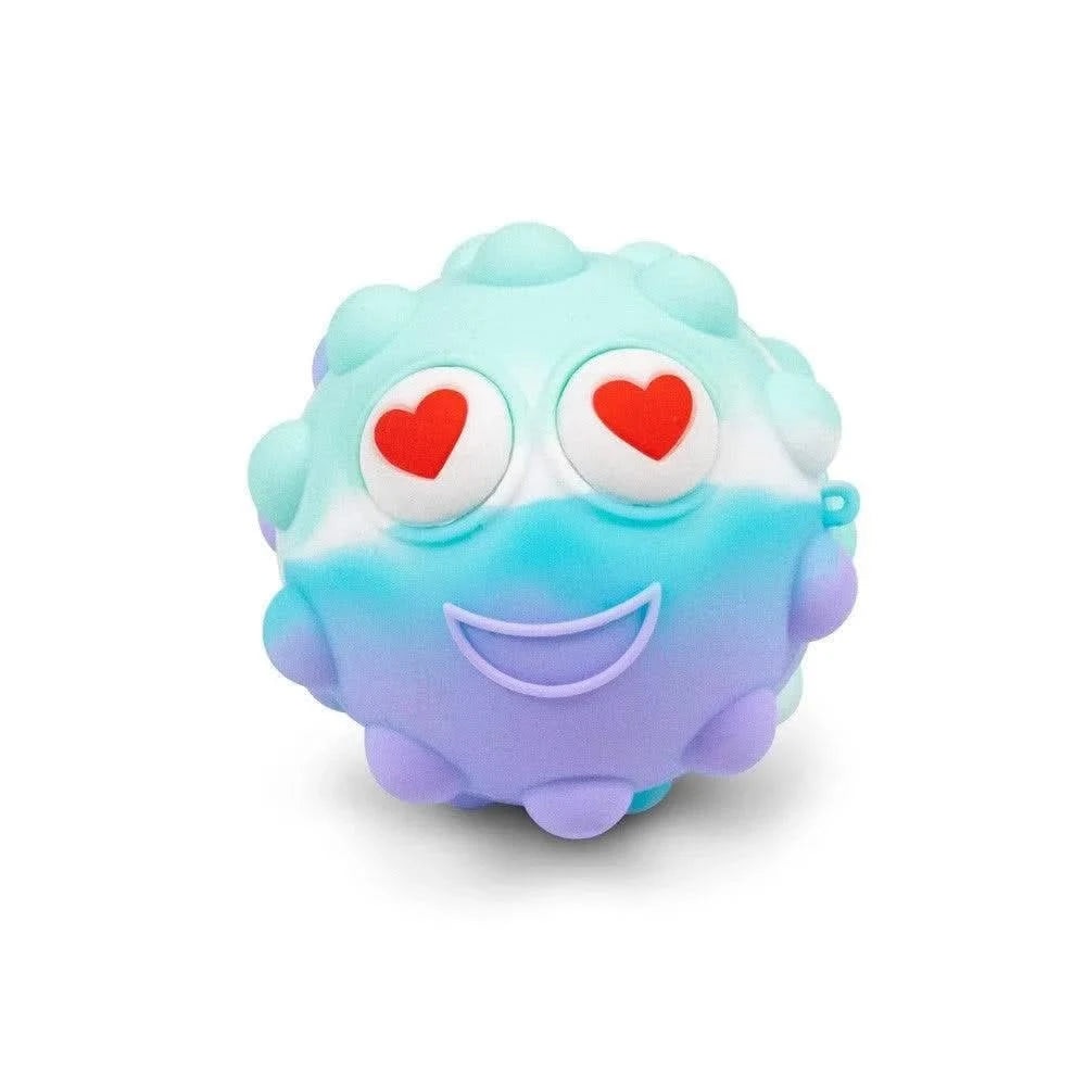 Pop N Squeeze Character Fidget Ball-Pop N Squeeze Character Fidget Ball