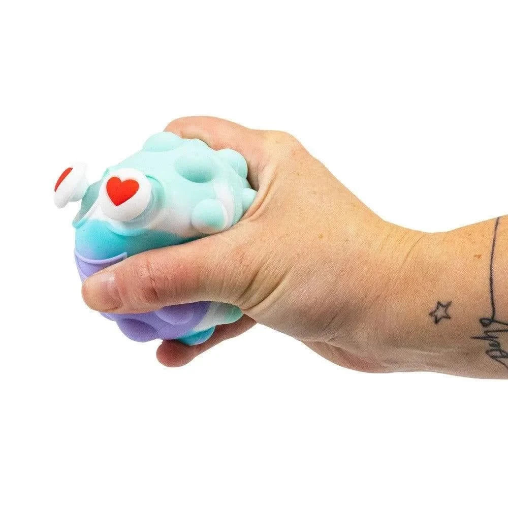 Pop N Squeeze Character Fidget Ball-Pop N Squeeze Character Fidget Ball